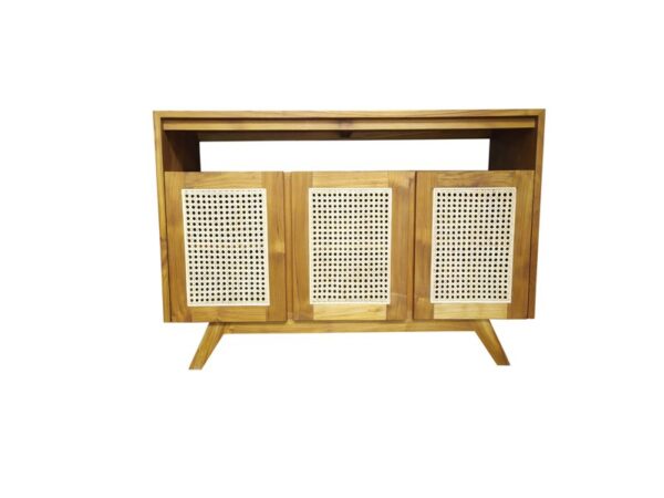 lemari buffet kombinasi rotan ia-821 d
