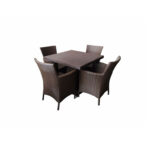 set meja makan sr